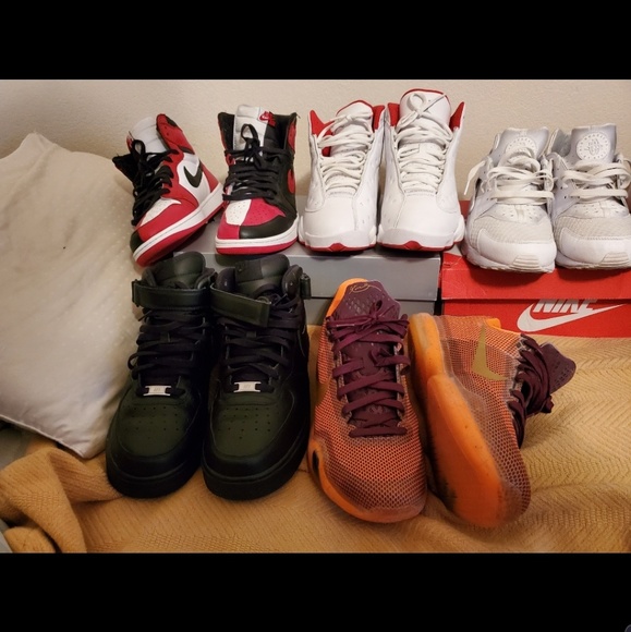 Jordans ,kobes ,timbs, vans sz's vary i do trades - Picture 2 of 4